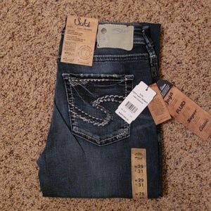 Silver Jean's  super skinny